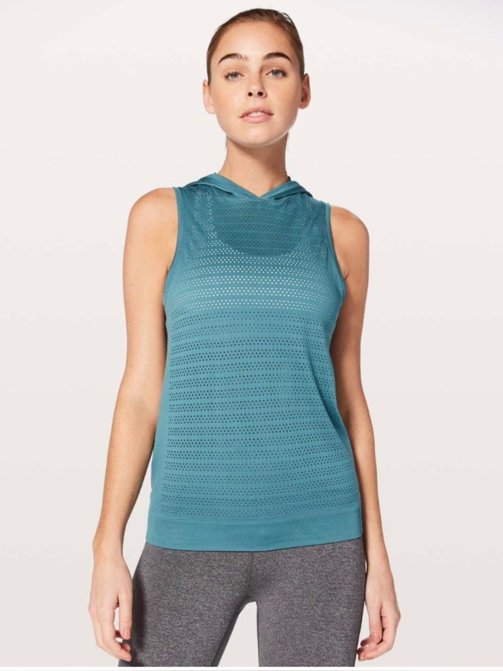 Lululemon Breeze By Hooded Tank Squad
